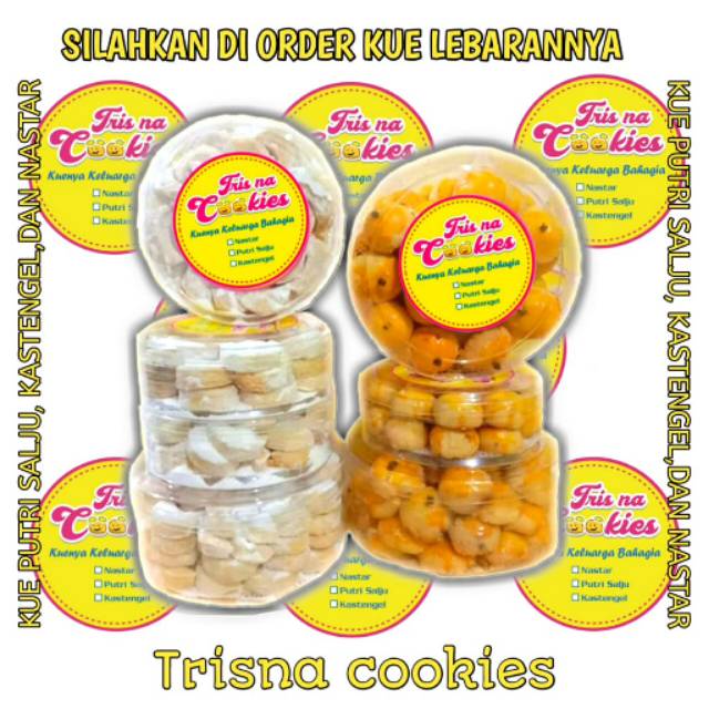 

KUE NASTAR, PUTRI SALJU DAN KASTENGEL ENAK 250 Gram