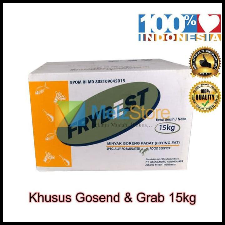 

KHUSUS GOJEKMinyak Goreng Padat/Beku Frybest (Order 2 Dus Ongkir 1).