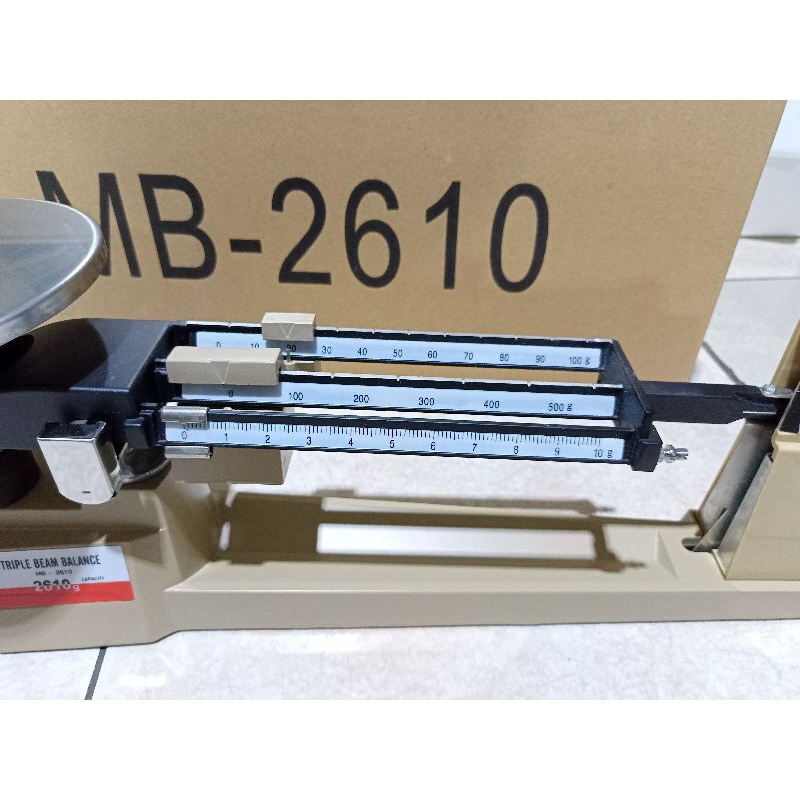 Timbangan Oc Timah Atau Sn Timah Triple Beam 2610