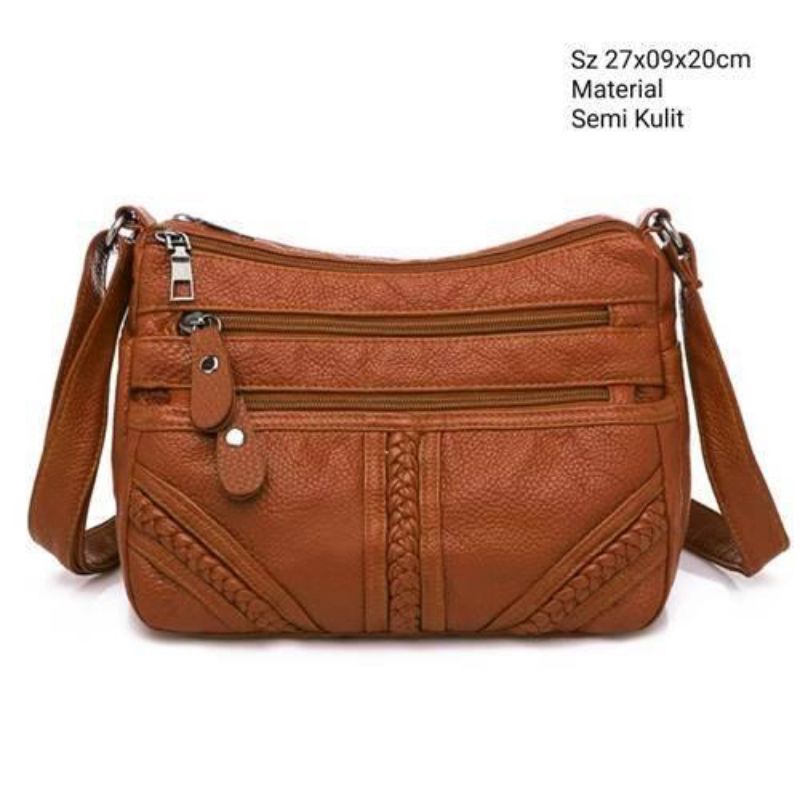 Tas Selempang Wanita Novera Praktik Brand Lokal Premium