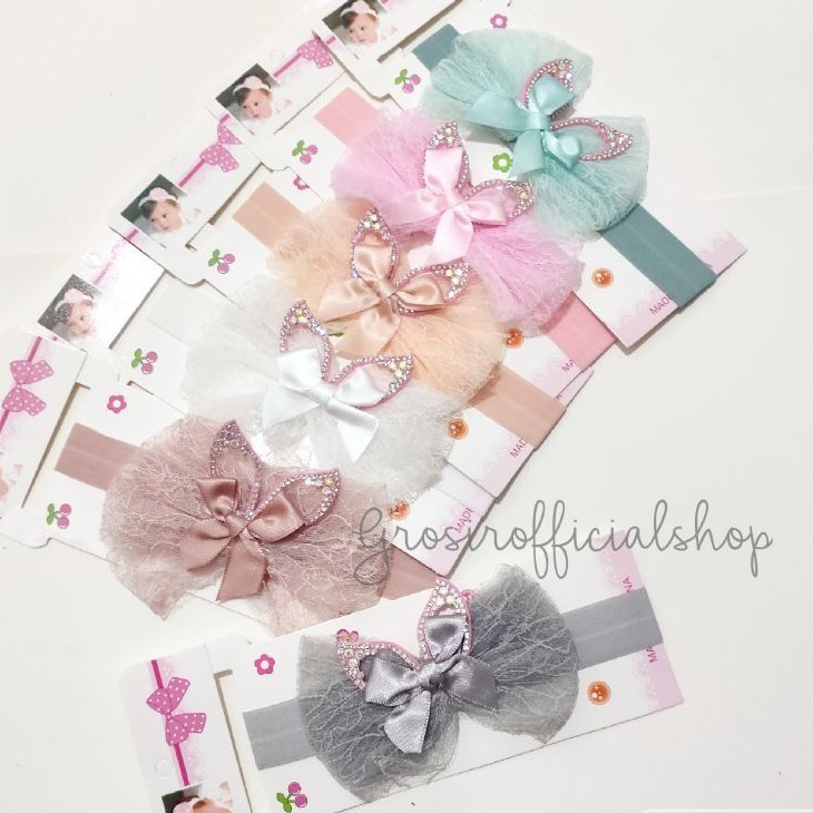 Bandana Baby - headband Baby import elastis