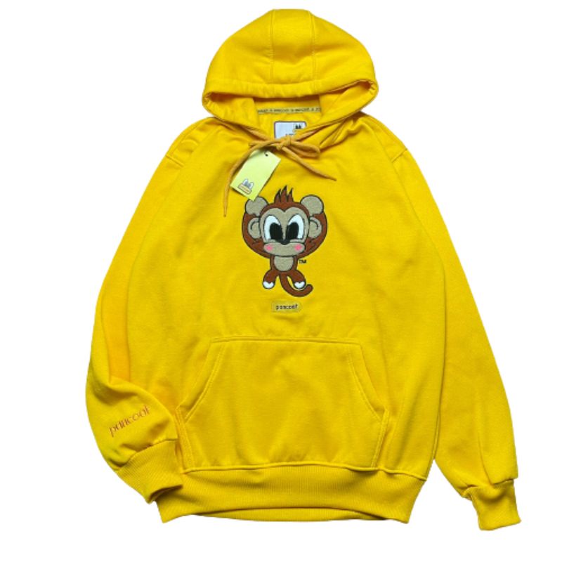 HOODIE PANCOAT MONKEY BORDIR TOWEL FULL TAG/ MURAH BERKUALITAS PRIA WANITA BISA COD