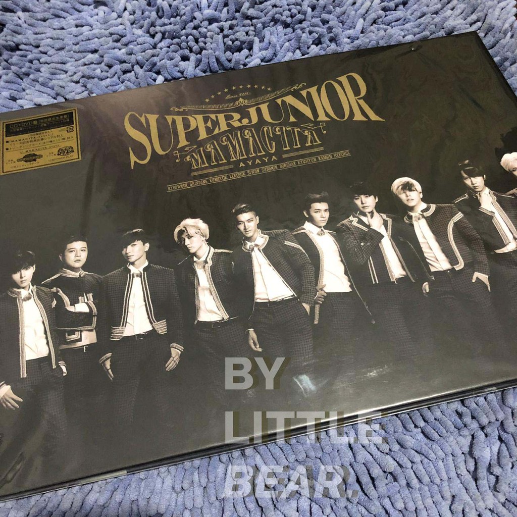 Super Junior MAMACITA [AYAYA] First Press Limited Ed. Japan Ver
