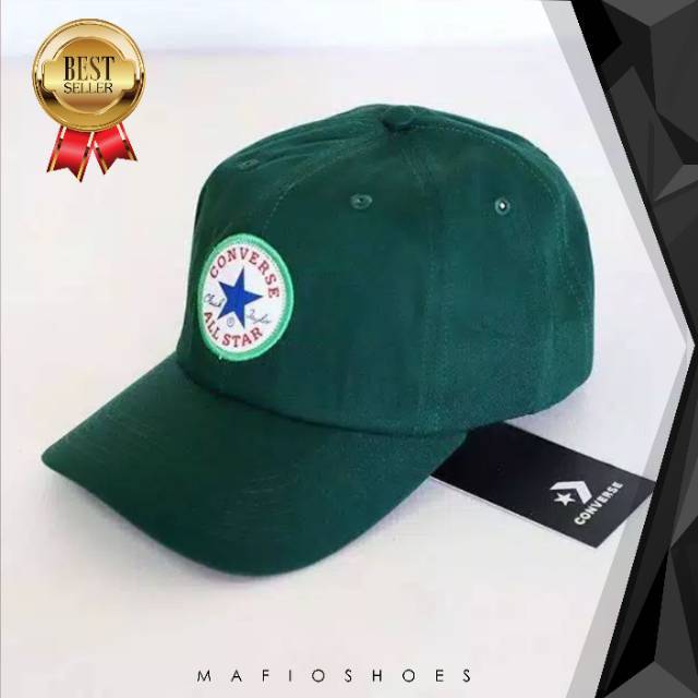 TOPI CONVERSE CORE GREEN/TOPI CONVERSE/TOPI OLAHRAGA/TOPI JALAN/TOPI MURAH