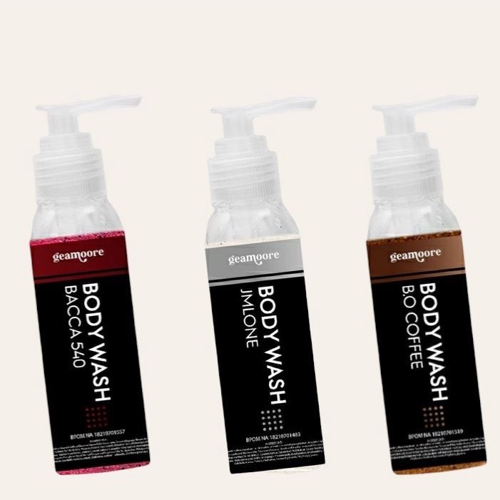 Geamoore Body Wash Shower Gel Sabun Sabun Mandi Geamoore 100ml