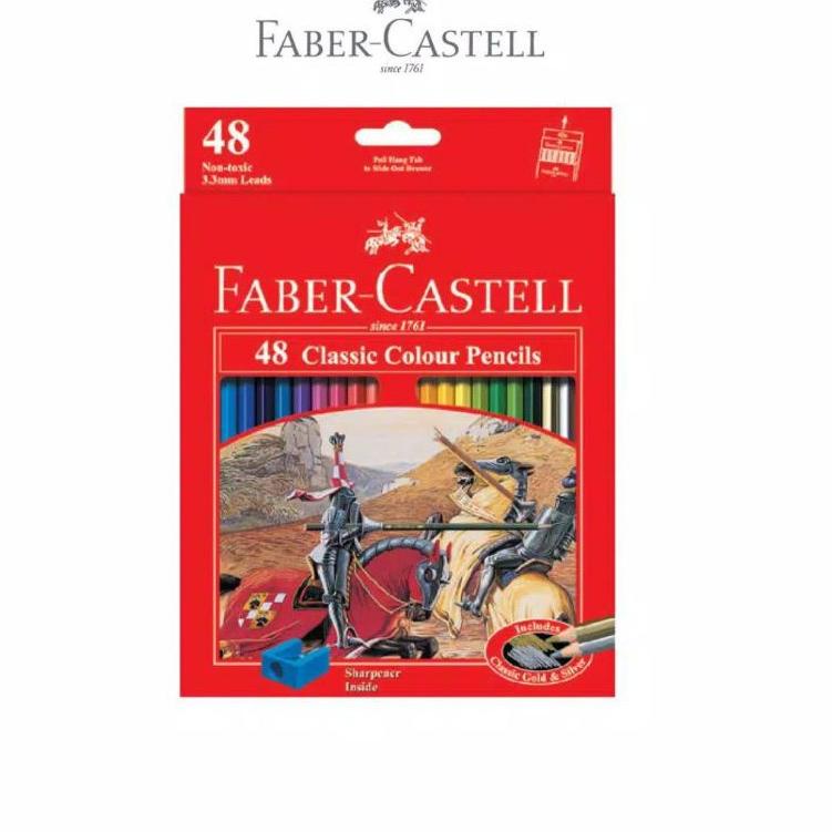 

[KODE PRODUK DNWUE4153] pensil warna classic colour 48 faber castell