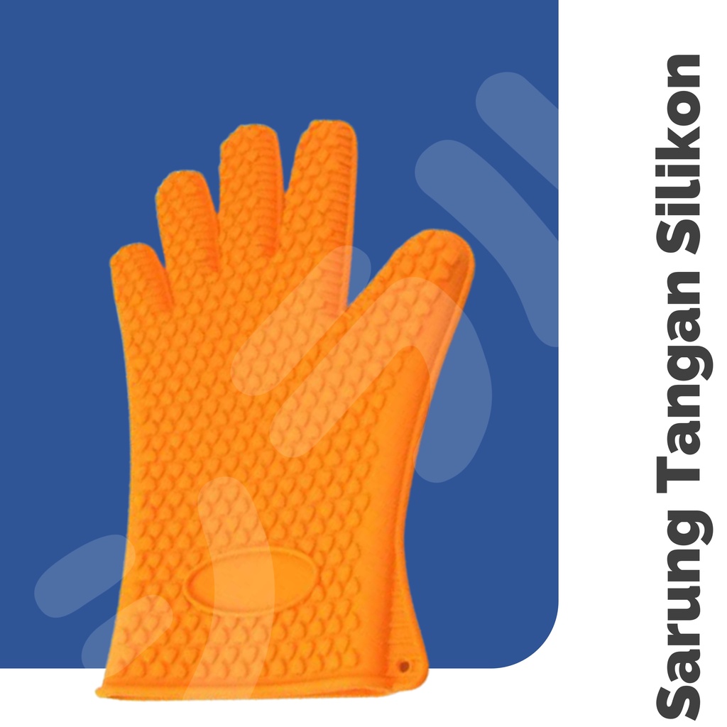 1 PCS Sarung Tangan Masak Silikon Anti Panas Heat Resistance Kitchen Glove