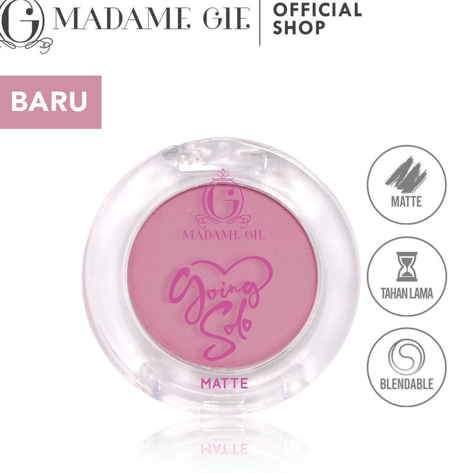 PROMO 9.9 Madame Gie Going Solo Matte Pressed Eyeshadow - MakeUp