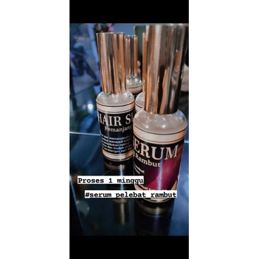 Serum rambut khasiat menutrisi menumbuhkan atasi kebotakan pria wanita