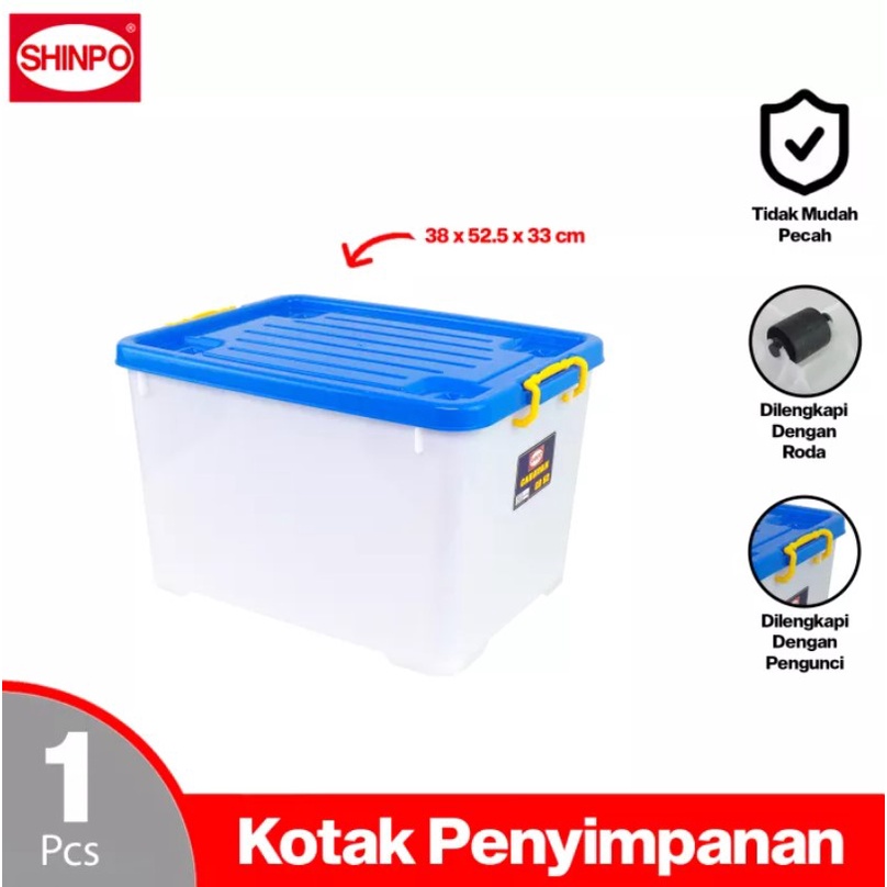 FM - Box Penyimpanan Serbaguna Container Box Shinpo CB 52 SIP 142 / Kontainer Serbaguna Jumbo