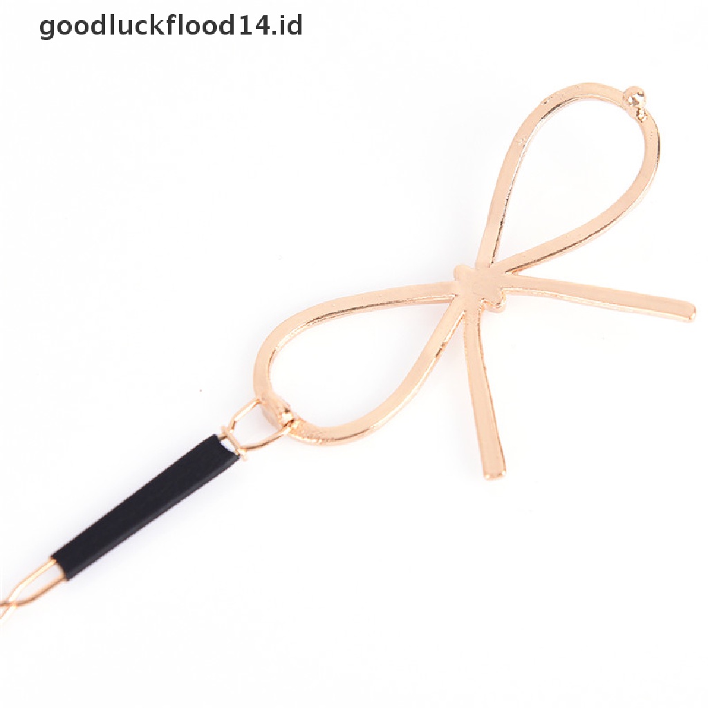 [OOID] New Vintage Hairpins Metal Bow Knot Hair Barrettes Girls Women Hair Accessories ID