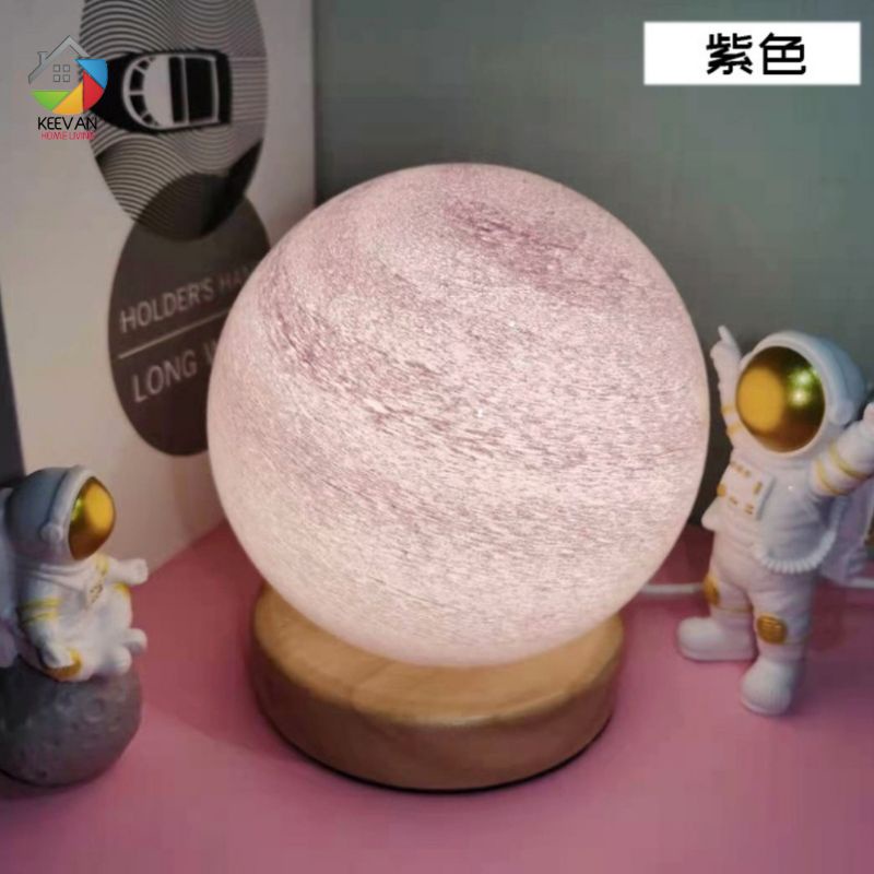 Lampu Tidur Lampu Meja Kamar Tidur Planet Astronot