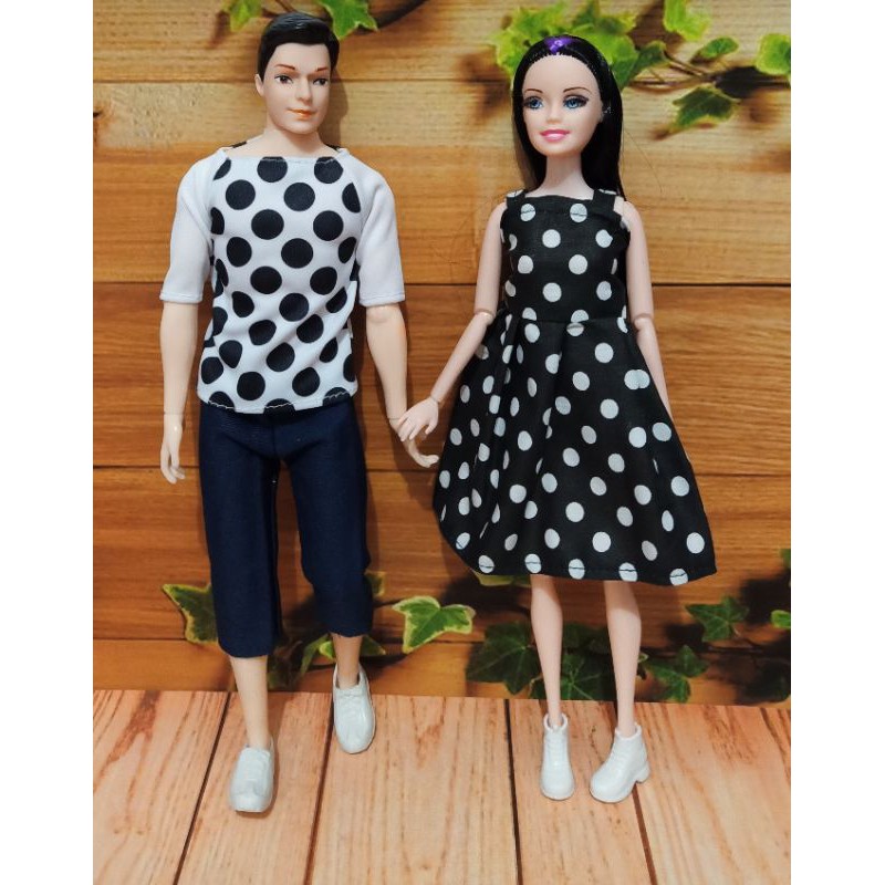 Boneka Barbie&Ken Tekuk Pivotal KW Sepasang Couple