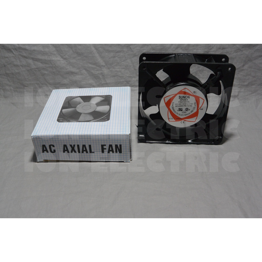 Fan AC 220v 12x12 Sunon / Sunox Cooling Fan 12cm / Kipas AC 220v