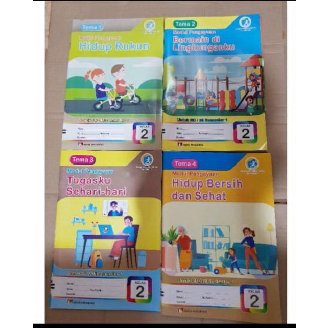1 paket lks modul pengayaan sd kelas 2 semester 1 edisi revisi
