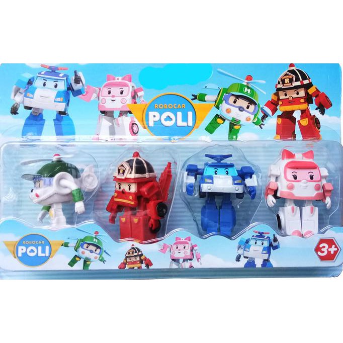 

SALE 40% Robot Poli 4 pcs Packing Mika BERMUTU