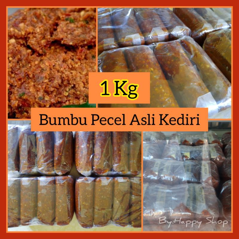 

BUMBU SAMBEL PECEL ASLI KEDIRI (PECEL MT KEDIRI) 1 KG