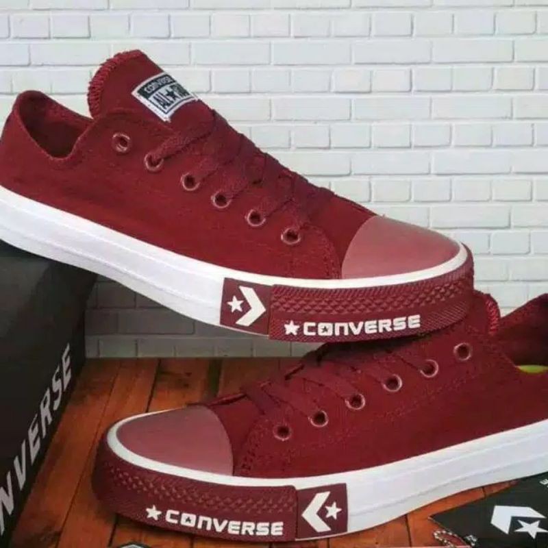 sepatu converse premium bemper warna