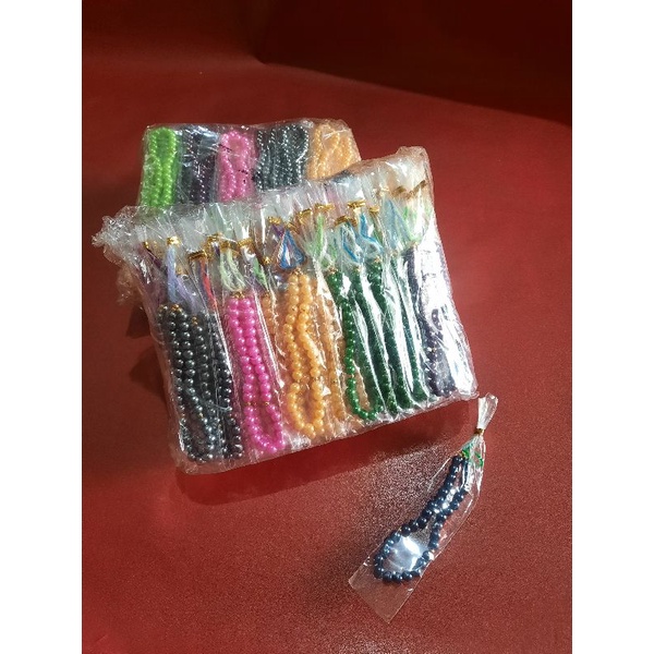 souvenir tasbih kecil kemas plastik