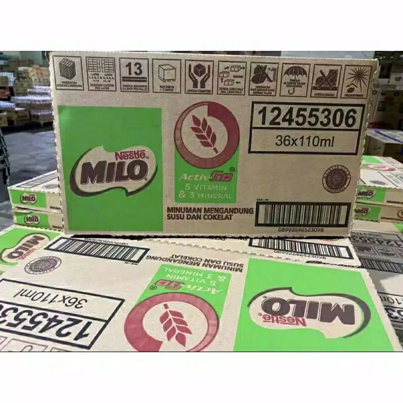 

Susu UHT Milo Cair 110ml Karton