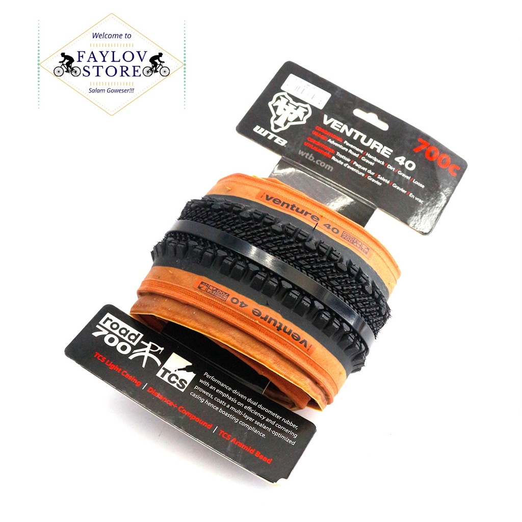 BAN LUAR WTB VENTURE 700 X 40C ROAD TCS F TANWALL