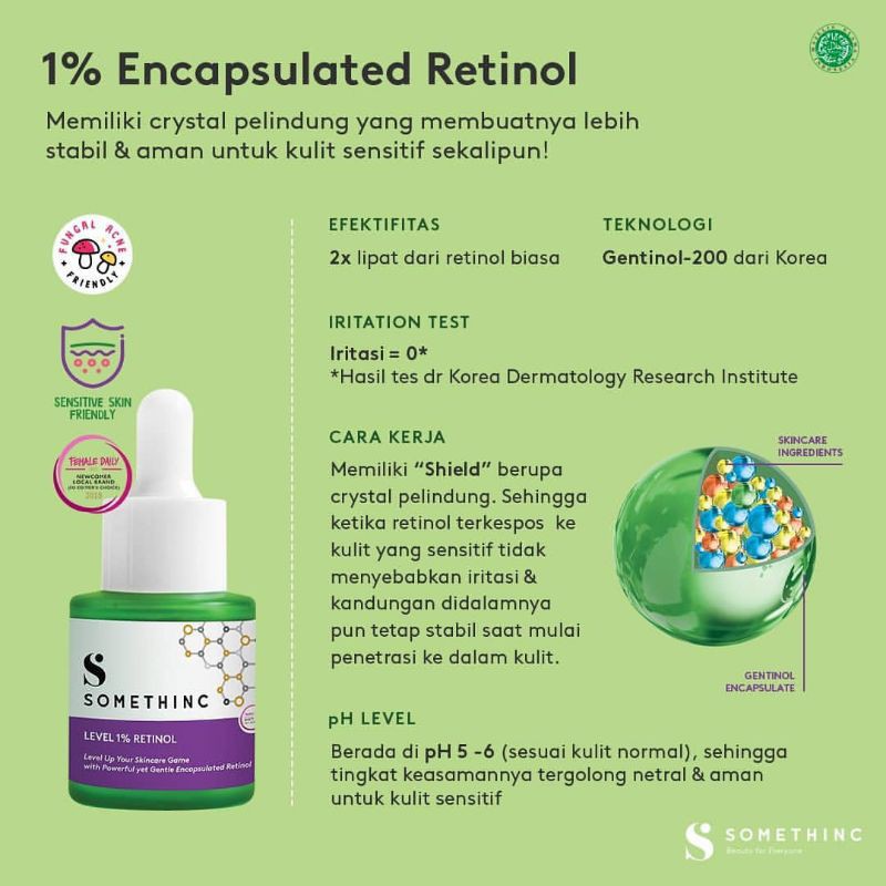 [SOMETHINC]LEVEL 1% ENCAPSULTED RETINOL 20ML