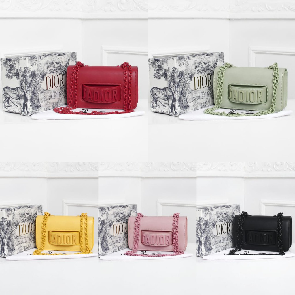 SUPPLIER TAS BRANDED Tas Dior Jadior Flap Ultra Matte Mini Seprem Box 6652-1