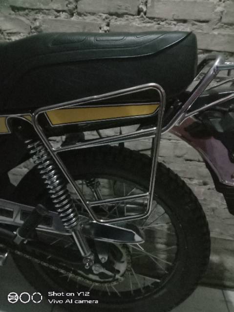 SIDE BAG HOLDER DUDUKAN KANTONG RAK SAMPING HONDA WIN 100