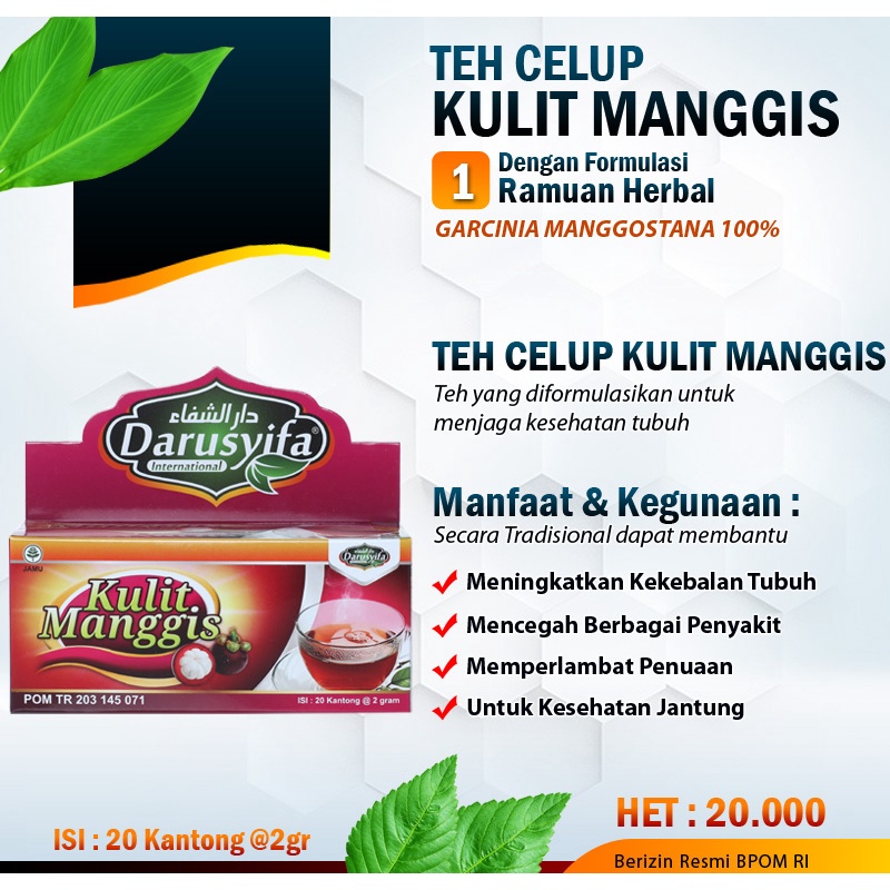 

Teh Kulit Manggis Darusyifa