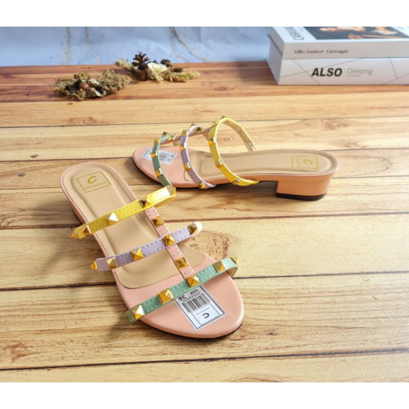 ABBUSHOES RH 01 hak tahu mules stut Rayana 3cm 36/41