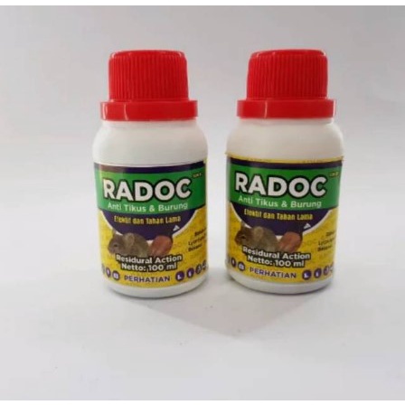 Insektisida Radoc Tikus Dan Burung - 100 ML