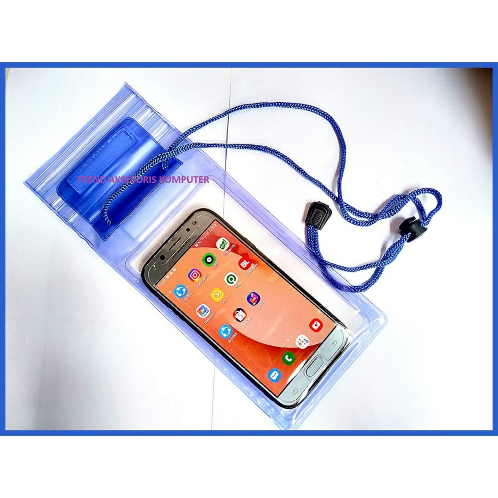 Trend-Waterproof Case 6,3inch / Sarung Hp Anti Air Pouch Bag Universal Handphone