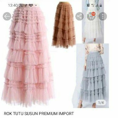 ROK TUTU SUSUN IMPORT