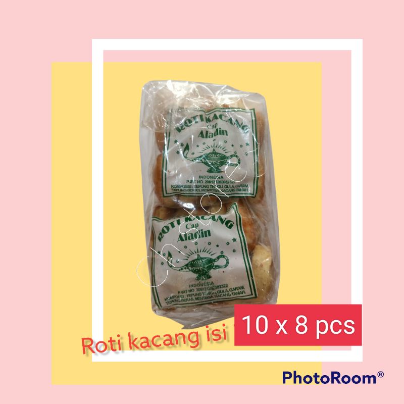 

Roti Kacang Cap Aladin Bulat ( 1 Pack 10 bungkus x 8 pcs )