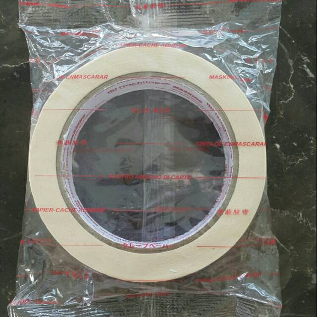 

Lakban kertas masking nachi 1"x35m tebal tape murah berkualitas