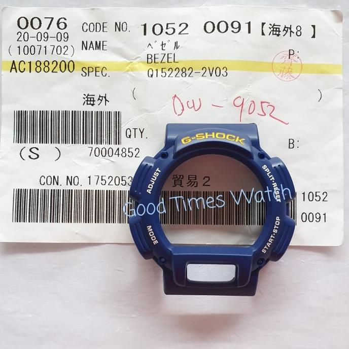 Bezel Dw-9052-2V / Dw-9052 Casio Original Terbaru