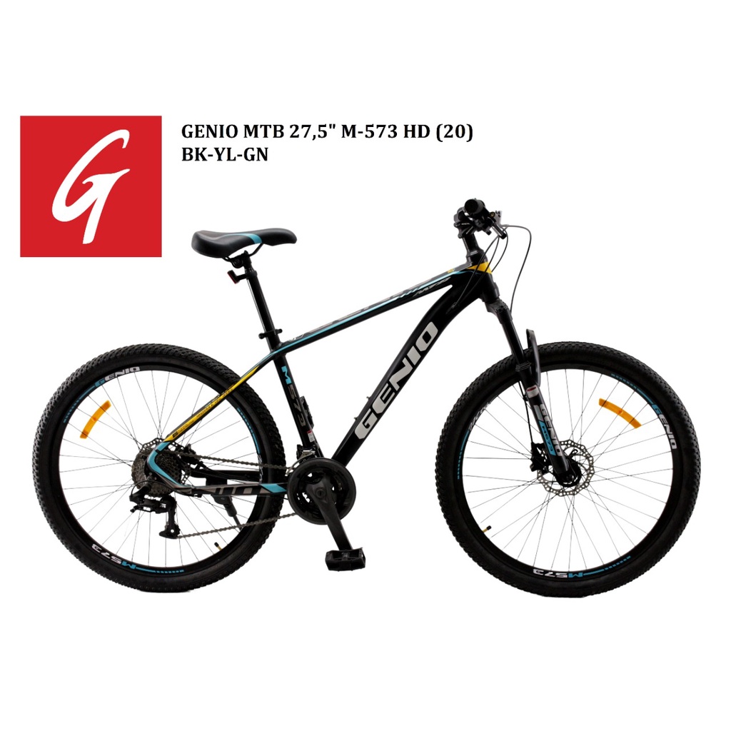 SEPEDA GUNUNG 27.5&quot; GENIO MTB 573 HD HIDORLIK (20)