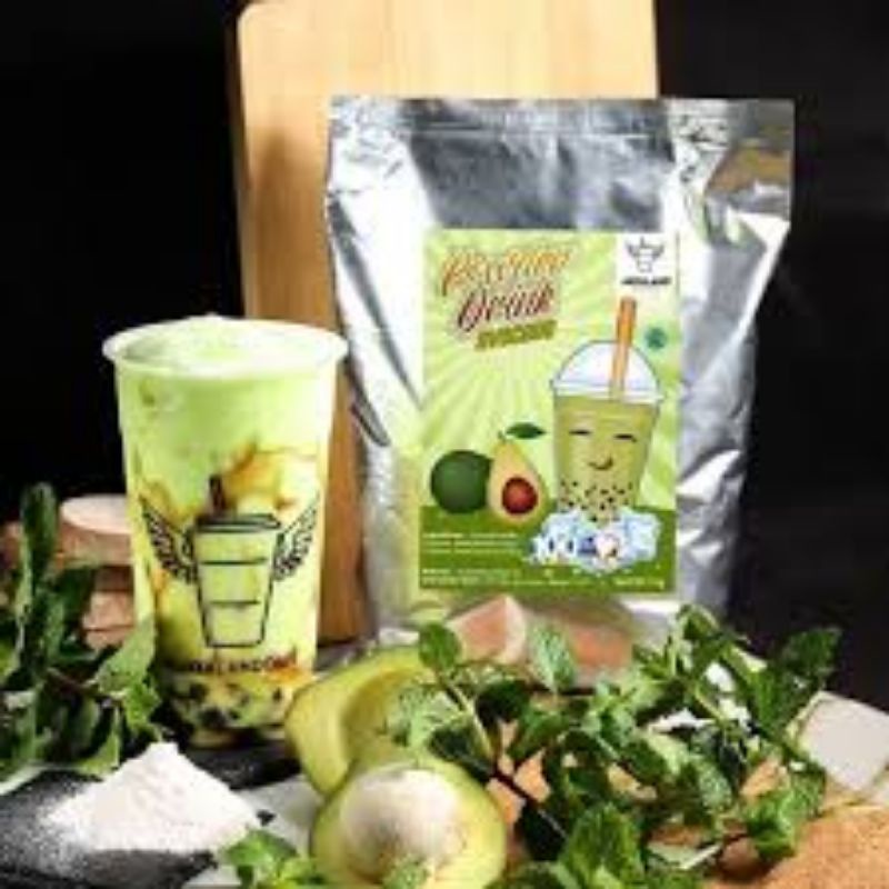 

minuman bubuk rasa avocado