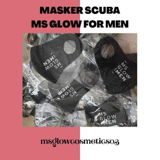 MASKER SCUBA MS GLOW / MS GLOW FOR MEN / MASKER MS GLOW MEN / MASKER SCUBA MS GLOW