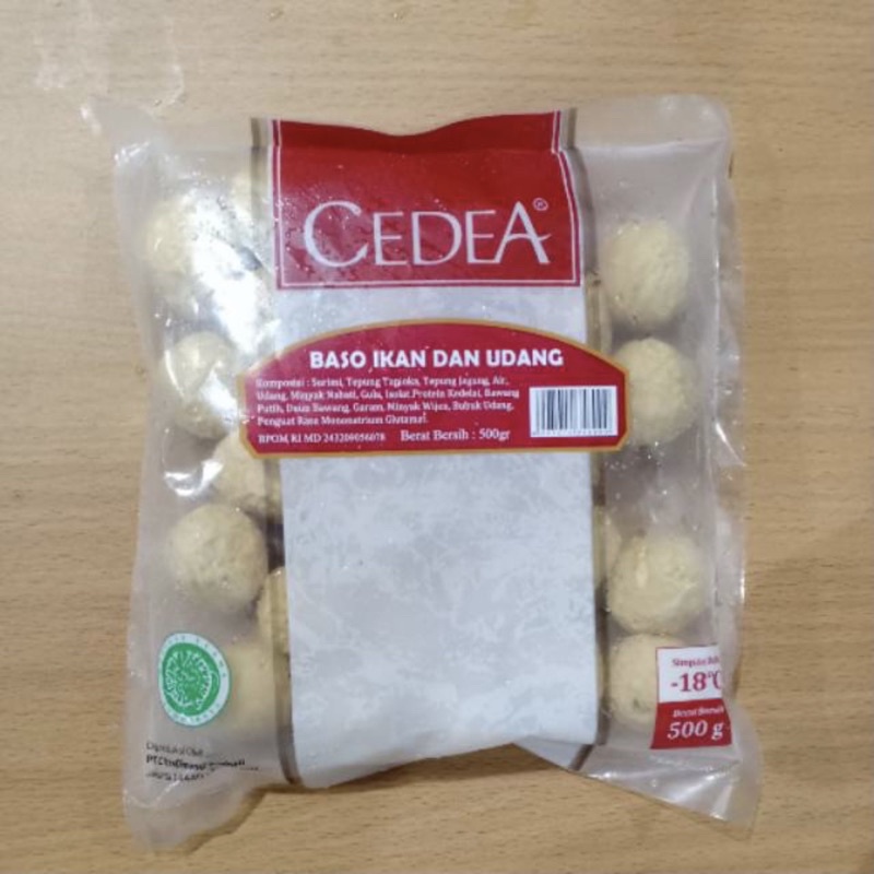 

CEDEA Bakso Ikan dan Udang 500gr