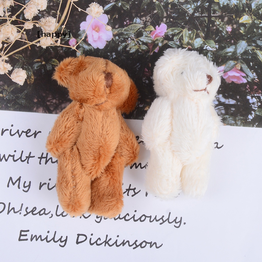 Ha Mainan Boneka Stuffed Plush Beruang Mini 6cm Untuk Kotak Permen / Hadiah Anak