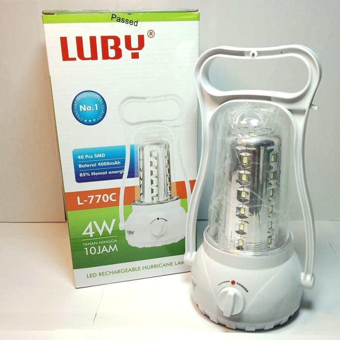 emergency lamp led LUBY L 770C - lampu darurat rechargeable
