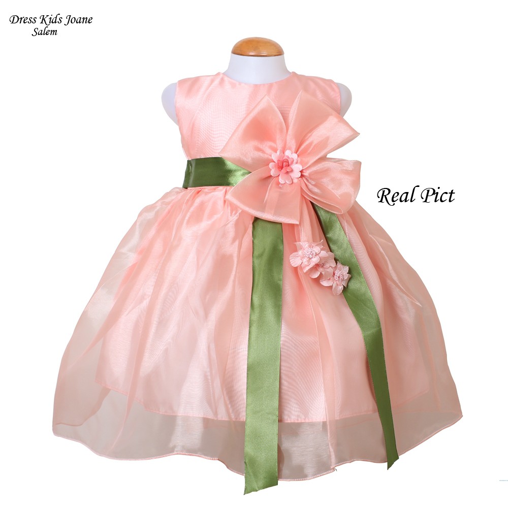 Dress Kids Joane/ Baju Anak Buat Jalan / Dress Pesta Anak Perempuan / Dress Casual / Dress Anak