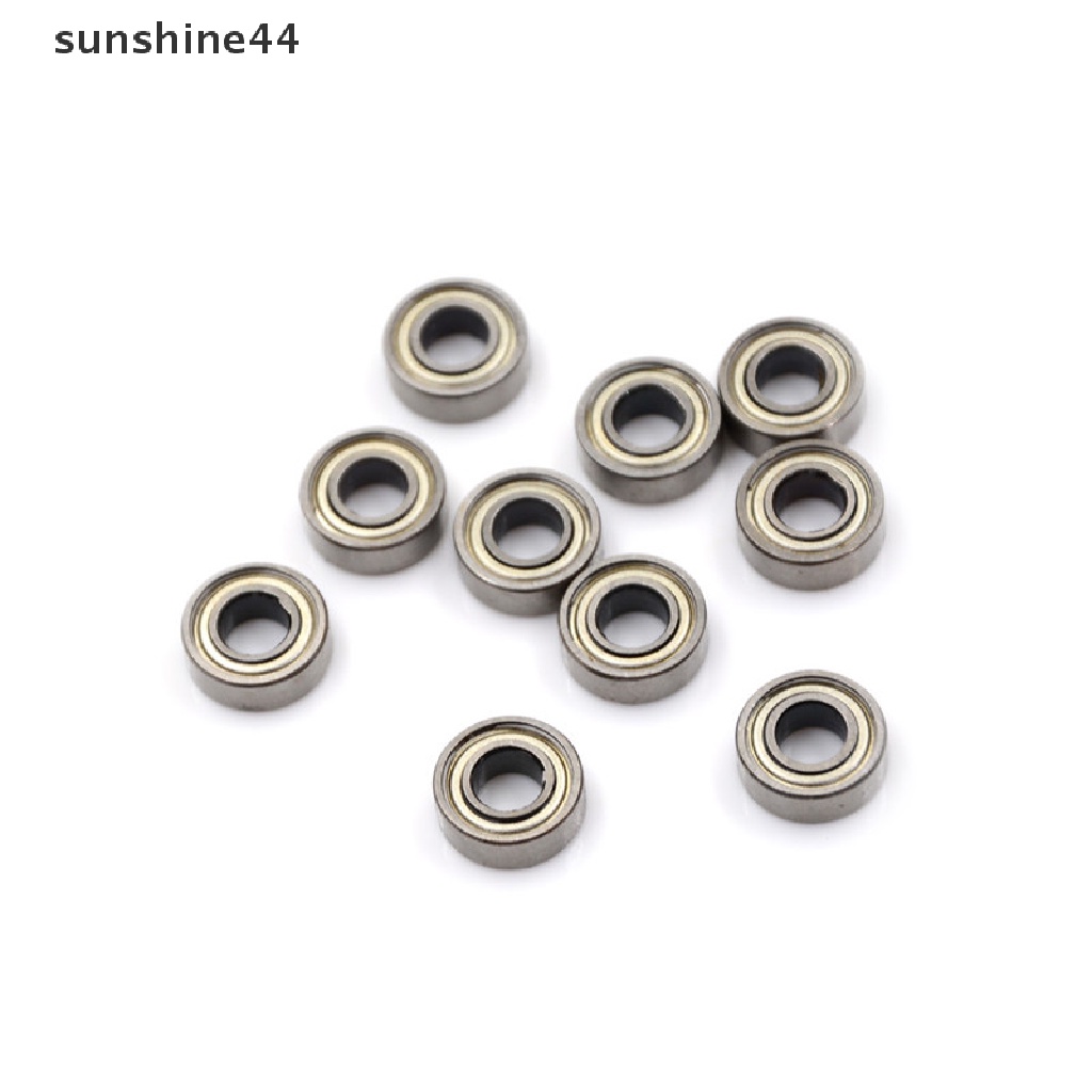 Sunshine 10pcs 693ZZ Miniatur Bola Bearing Ukuran 3x8 X 4mm