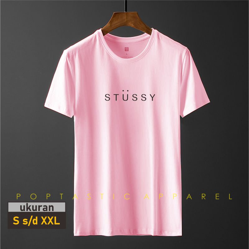 STUSY ODSKUL - Kaos Distro Pria Wanita Katun Combad 30S Premium / LEMBUT / ADEM