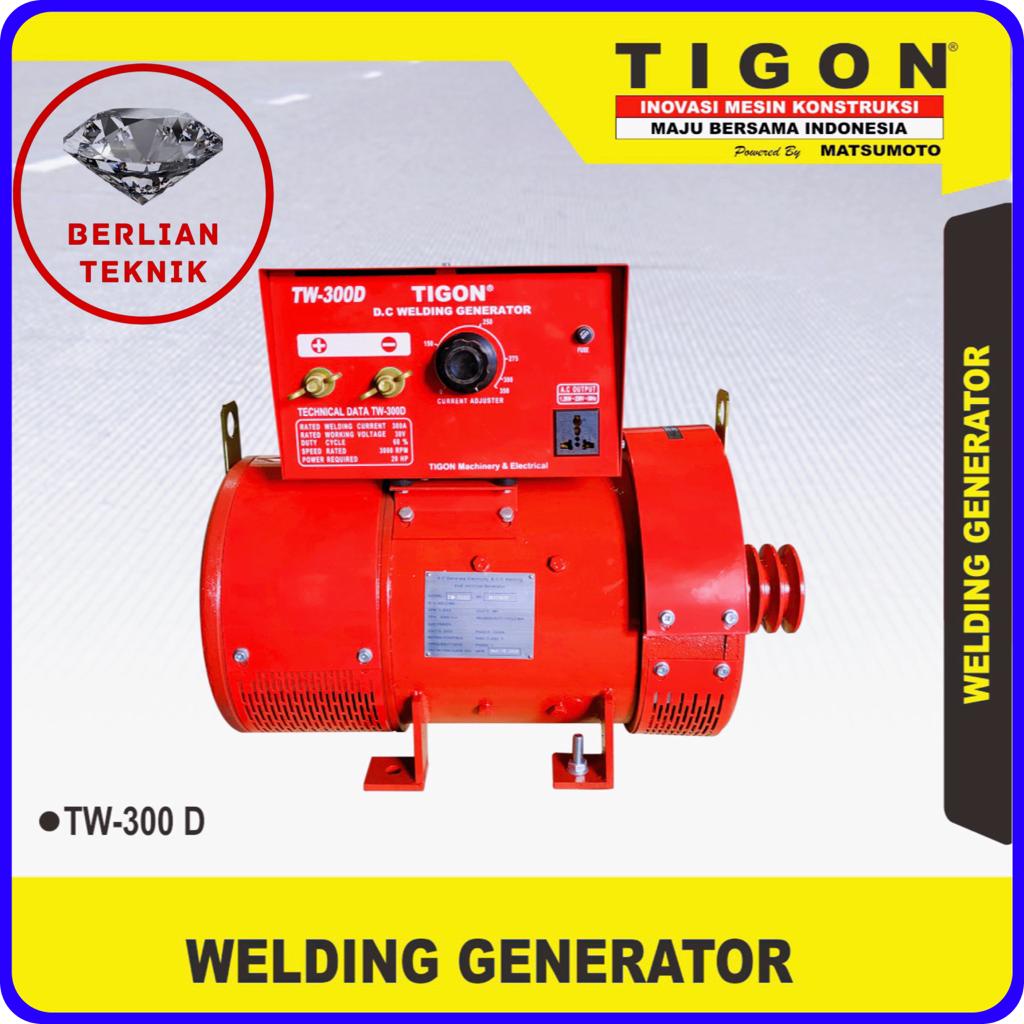 Dinamo Las Welding Generator Tigon TW 300 D