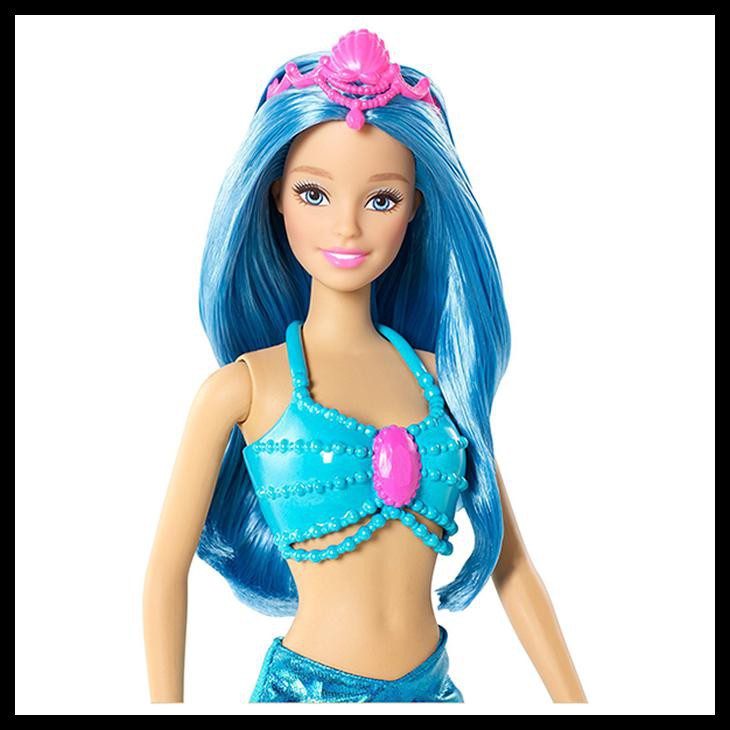 blue barbie mermaid
