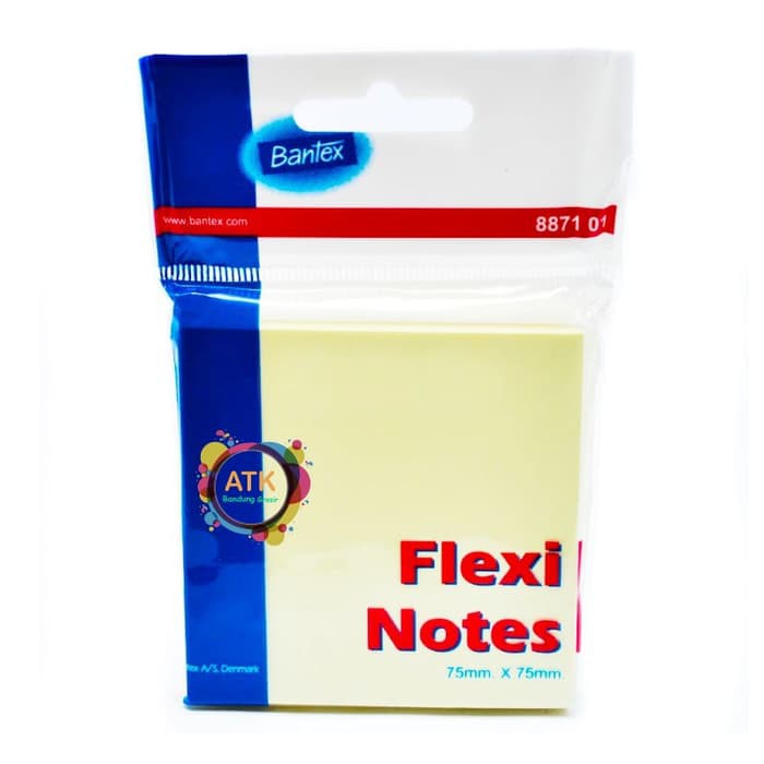 

BANTEX Flexi Notes 8871 01 75X75mm 100 sheets
