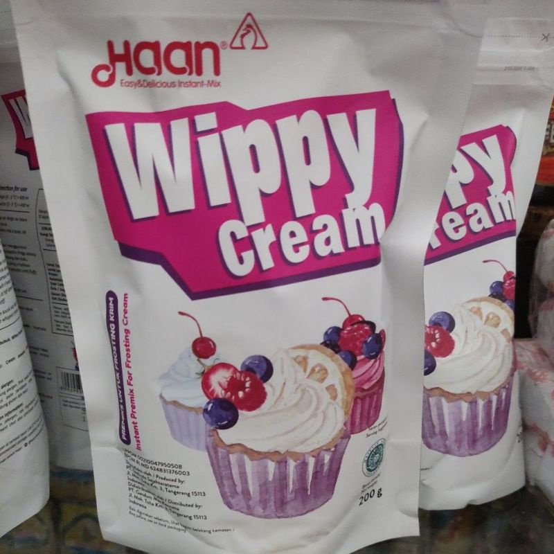 

WIPPY CREAM HAAN 200gr