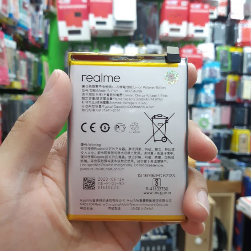 Baterai Realme C2 BLP 721 / Battery BLP-721 Realme C2 Original 100%